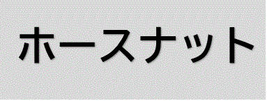 ホースナットタイプ